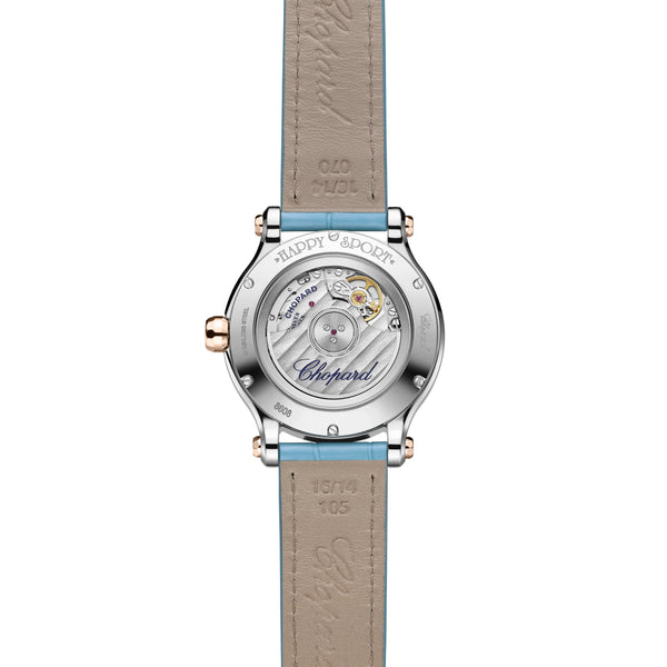 新品ほぼ未使用　Chopard Happy Sport 自動巻き腕時計 レディース ラグジュアリーウォッチ：ハッピースポーツ ウォッチ