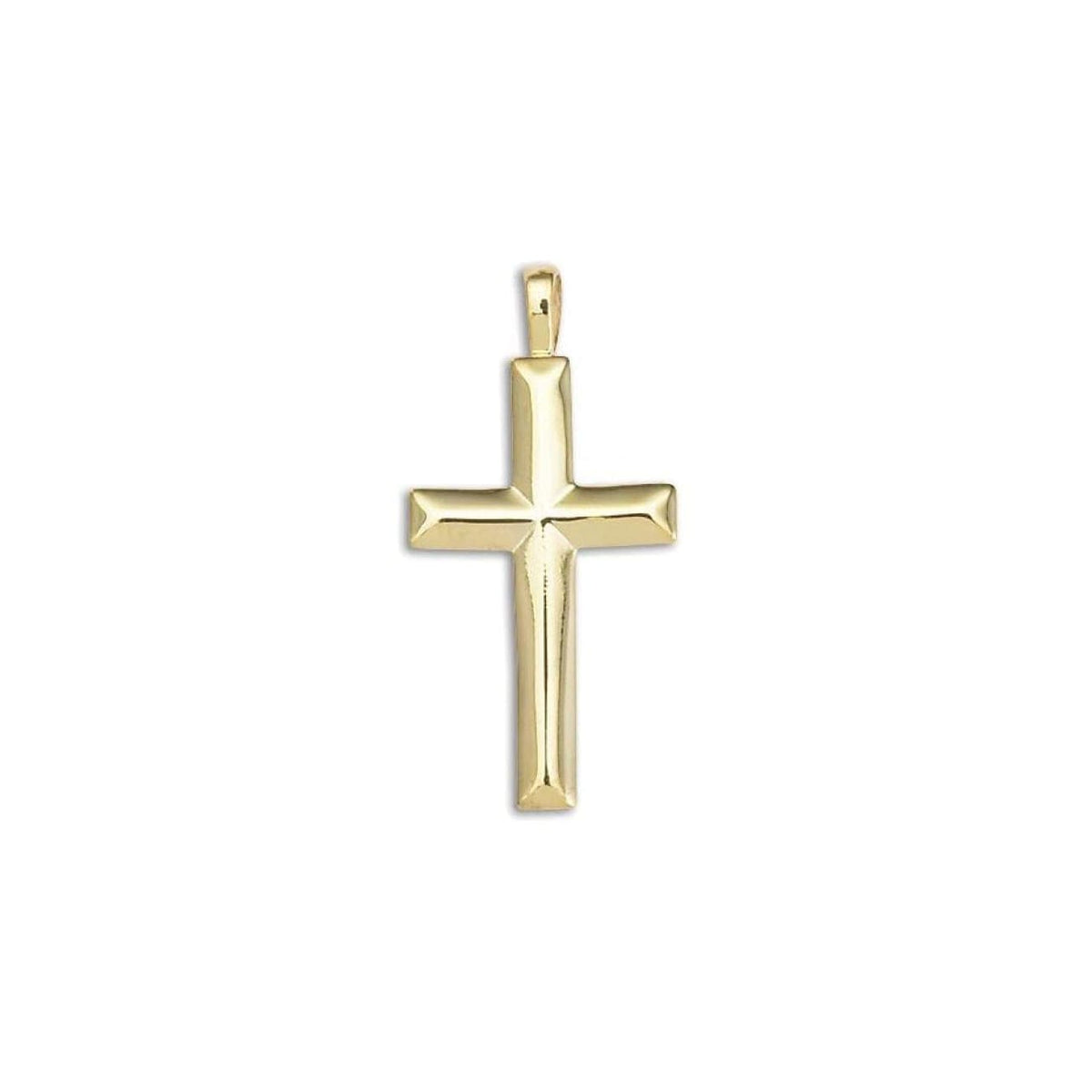 D’Amico manufacturing co,inc. Jewelry - SOLID 14K-Y LARGE ANGLED CROSS | Manfredi Jewels