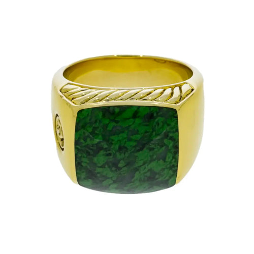 Estate Jewelry - 18K Yellow Gold David Yurman Ring | Manfredi Jewels