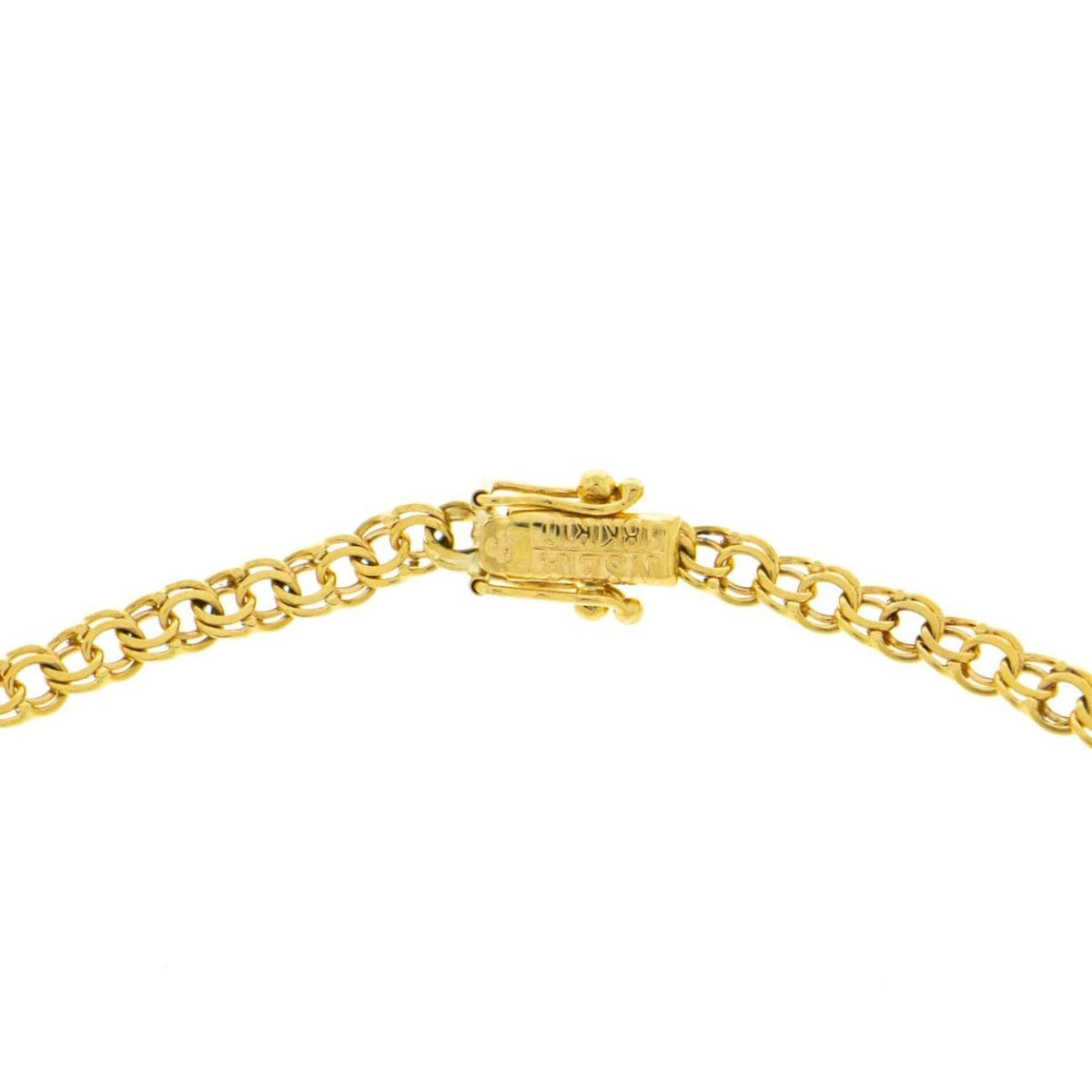 Estate Jewelry Estate Jewelry - 18K Yellow Gold Double Link Chain Necklace | Manfredi Jewels
