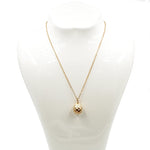 Estate Jewelry - Faberge 18K Rose Gold Egg Diamond Pendant | Manfredi Jewels