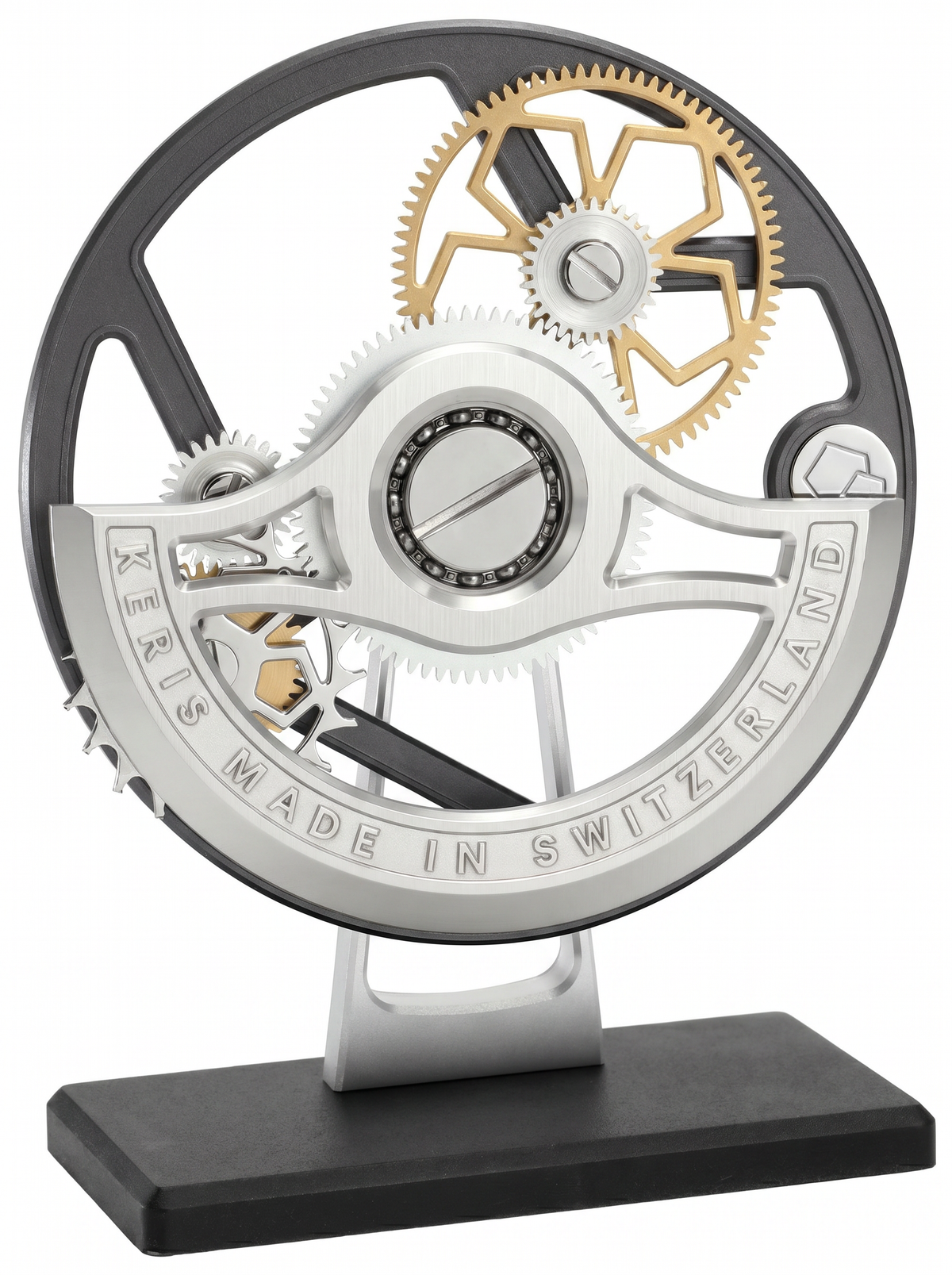 KERIS The Winding Geneva 210 mm kinetic rotor sculpture
