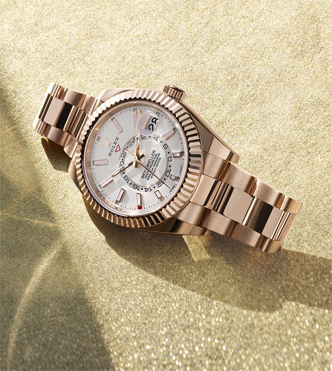 Rolex Sky-Dweller, Oyster, 42 mm, Everose gold