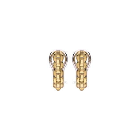 Eka 18K Yellow Gold Chain Earrings