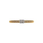 Fope Jewelry - Love Nest 18K Yellow Gold Diamond Bracelet | Manfredi Jewels