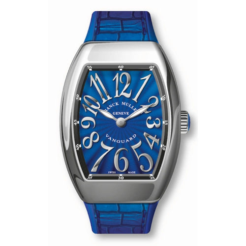 Franck Muller New Watches - VANGUARD LADY V32 BLUE CONCEPT | Manfredi Jewels