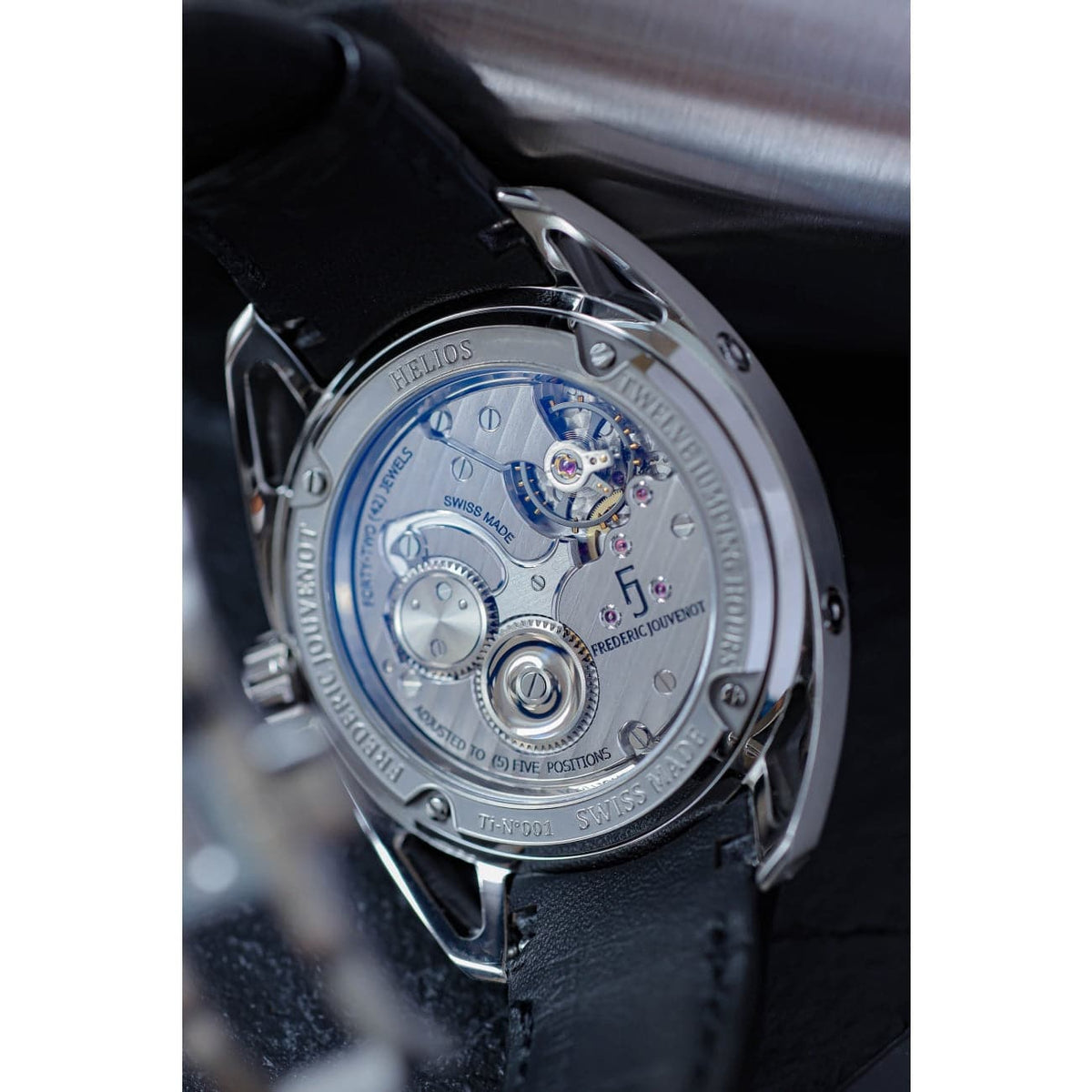 Frederic Jouvenot Watches - HELIOS TITANIUM (PRE-ORDER) | Manfredi Jewels