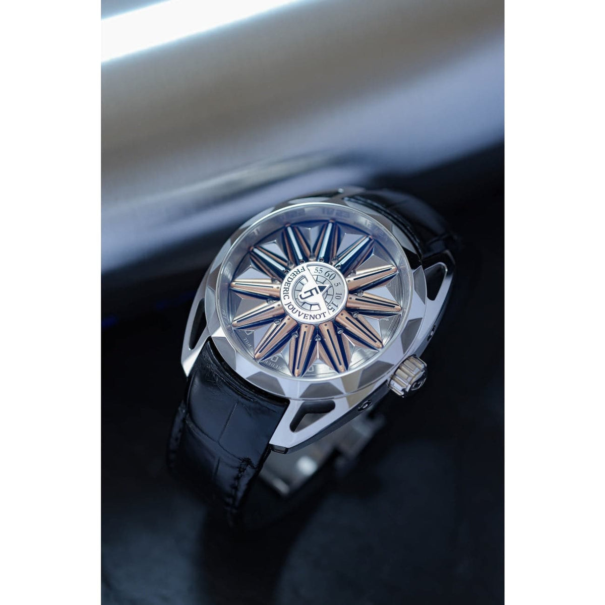Frederic Jouvenot Watches - HELIOS TITANIUM | Manfredi Jewels