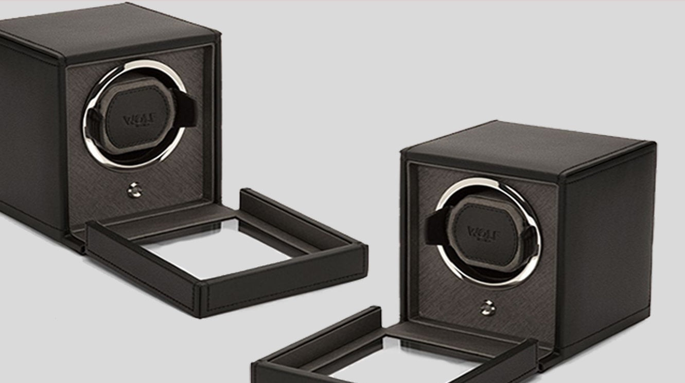 Get a free watch winder with the purchase of a watch at Manfredi Jewels