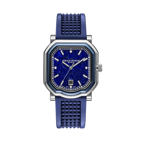 Maestro 2.0 Lapis Lazuli Stainless Steel Watch – Manfredi