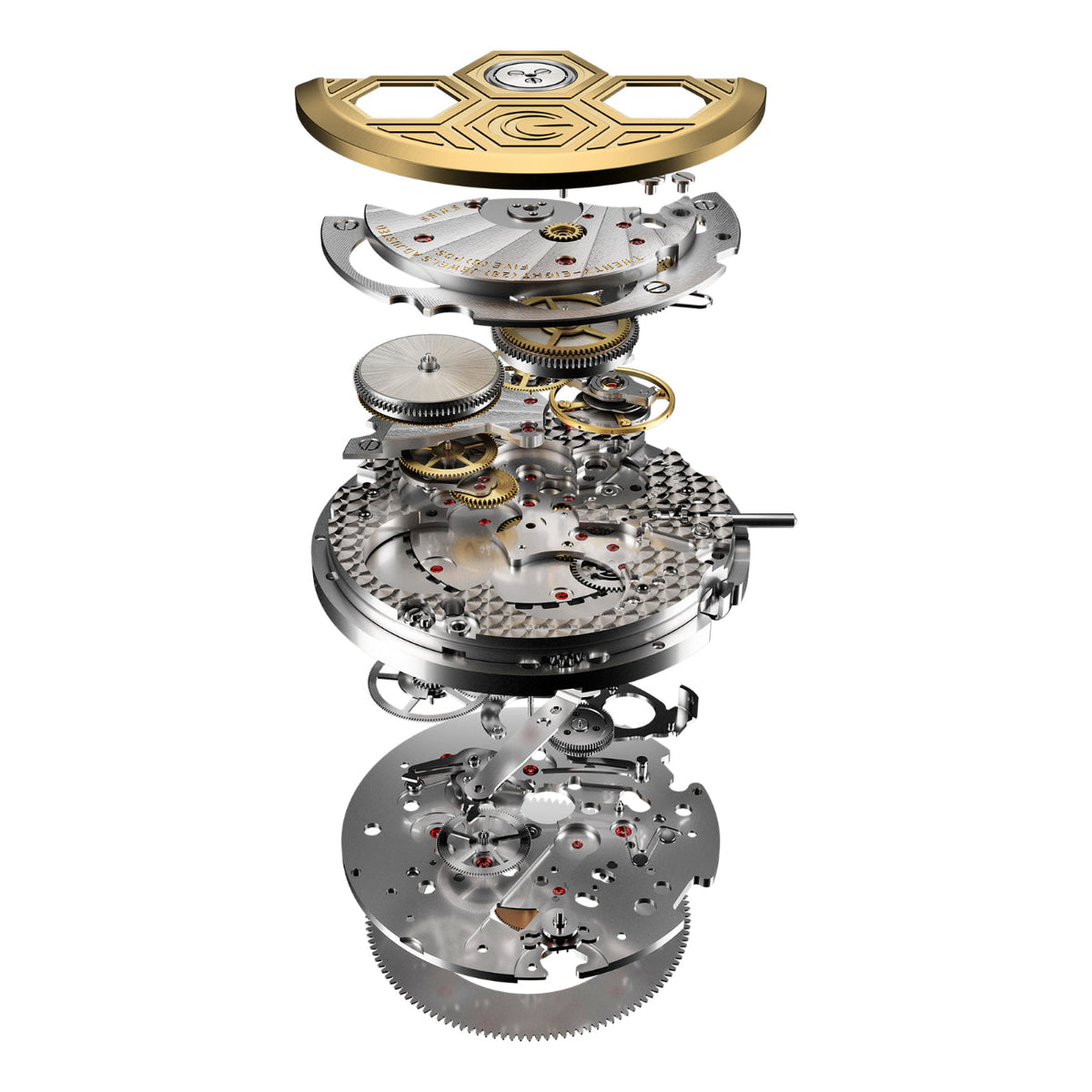Gerald Charles New Watches - MAESTRO 2.0 ULTRA-THIN GEM SET TIMELESS BLACK | Manfredi Jewels