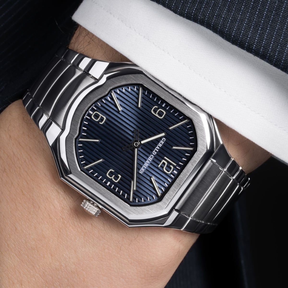 Gerald Charles New Watches - MASTERLINK BLUE | Manfredi Jewels