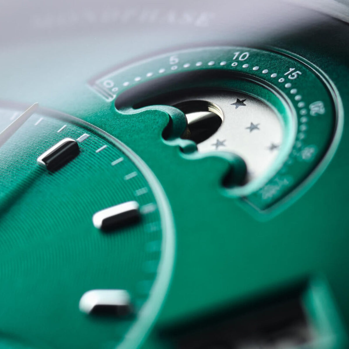 Glashütte Original Watches - PANOMATICLUNAR GREEN | Manfredi Jewels