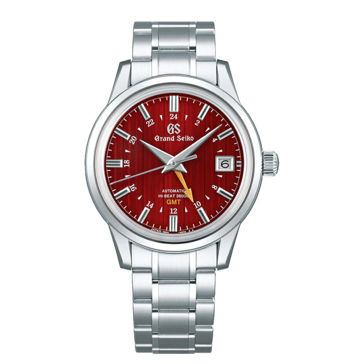 Grand Seiko Watches - ELEGANCE - JAPAN SEASONS YUKA MOMIJI GMT SBGJ273 | Manfredi Jewels