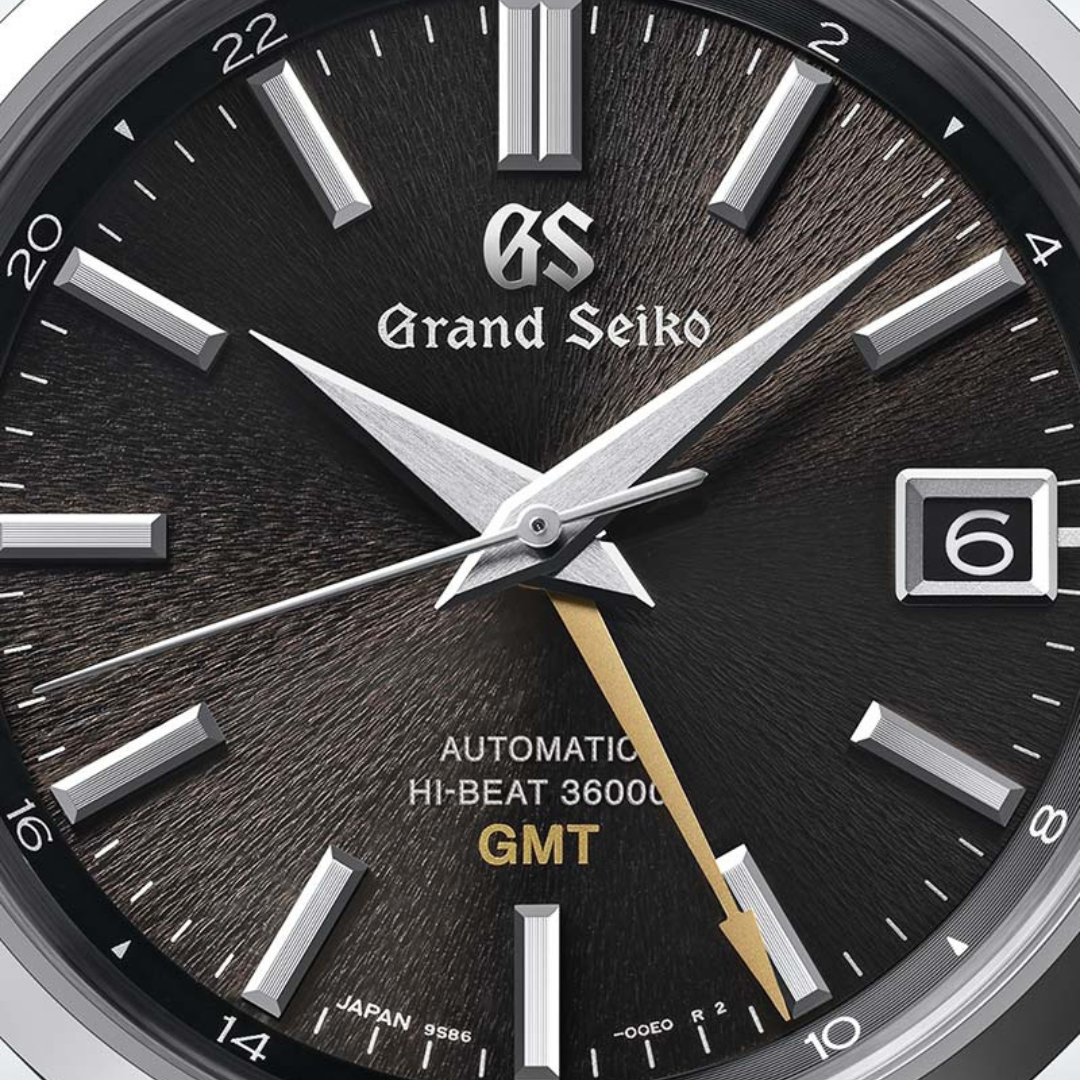 Grand Seiko Watches - HERITAGE - IWATE BLACK GMT SBGJ265 | Manfredi Jewels