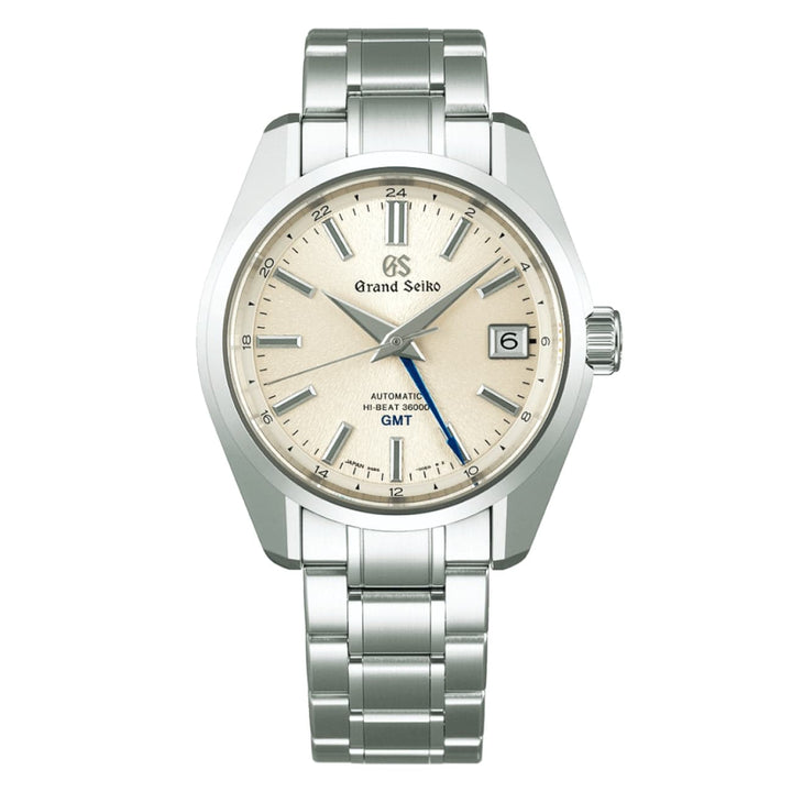 Grand Seiko Watches - HERITAGE - IWATE WHITE GMT SBGJ263 | Manfredi Jewels
