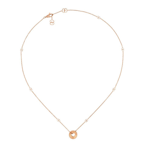 Icon Heart 18K Rose Gold Necklace