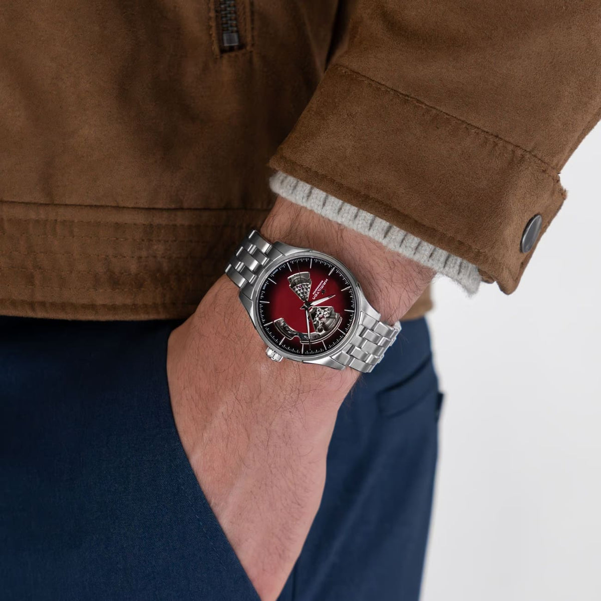 Hamilton Watches - JAZZMASTER OPEN HEART AUTO | Manfredi Jewels