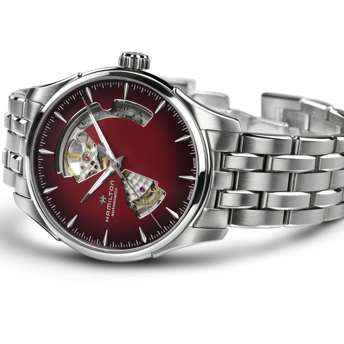 Hamilton Watches - JAZZMASTER OPEN HEART AUTO | Manfredi Jewels
