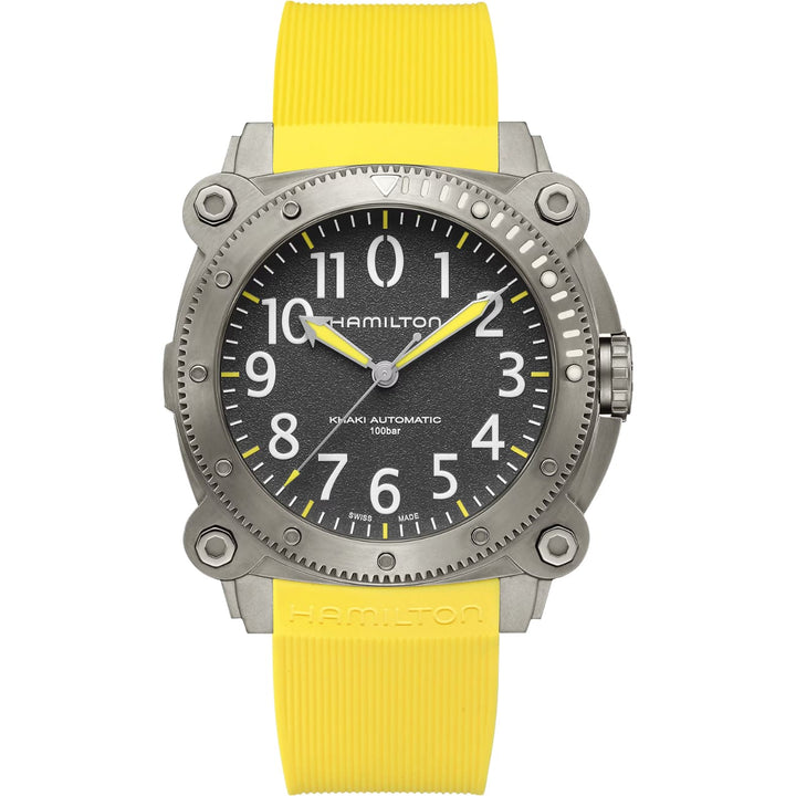 Hamilton Watches - KHAKI NAVY BELOW ZERO AUTO TITANIUM | Manfredi Jewels