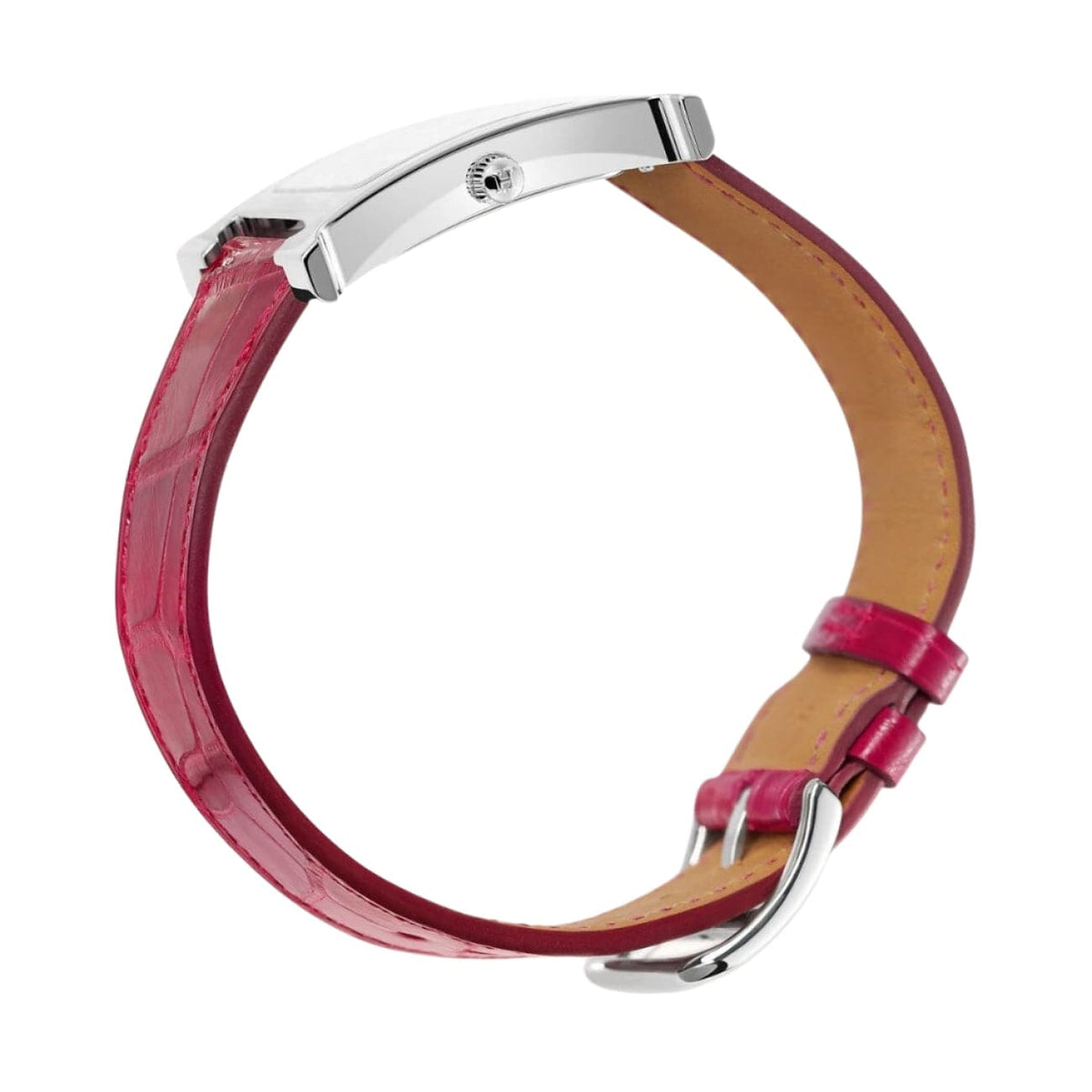 Hermès Watches - HEURE H - MOTHER OF PEARL DIAMOND SET MEDIUM WATCH | Manfredi Jewels
