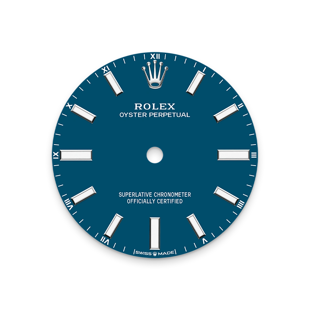 Med blue dial