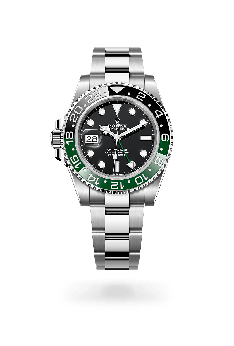 Rolex GMT-Master II in Oystersteel and Black Dial, M126720vtnr-0001 | Manfredi Jewels