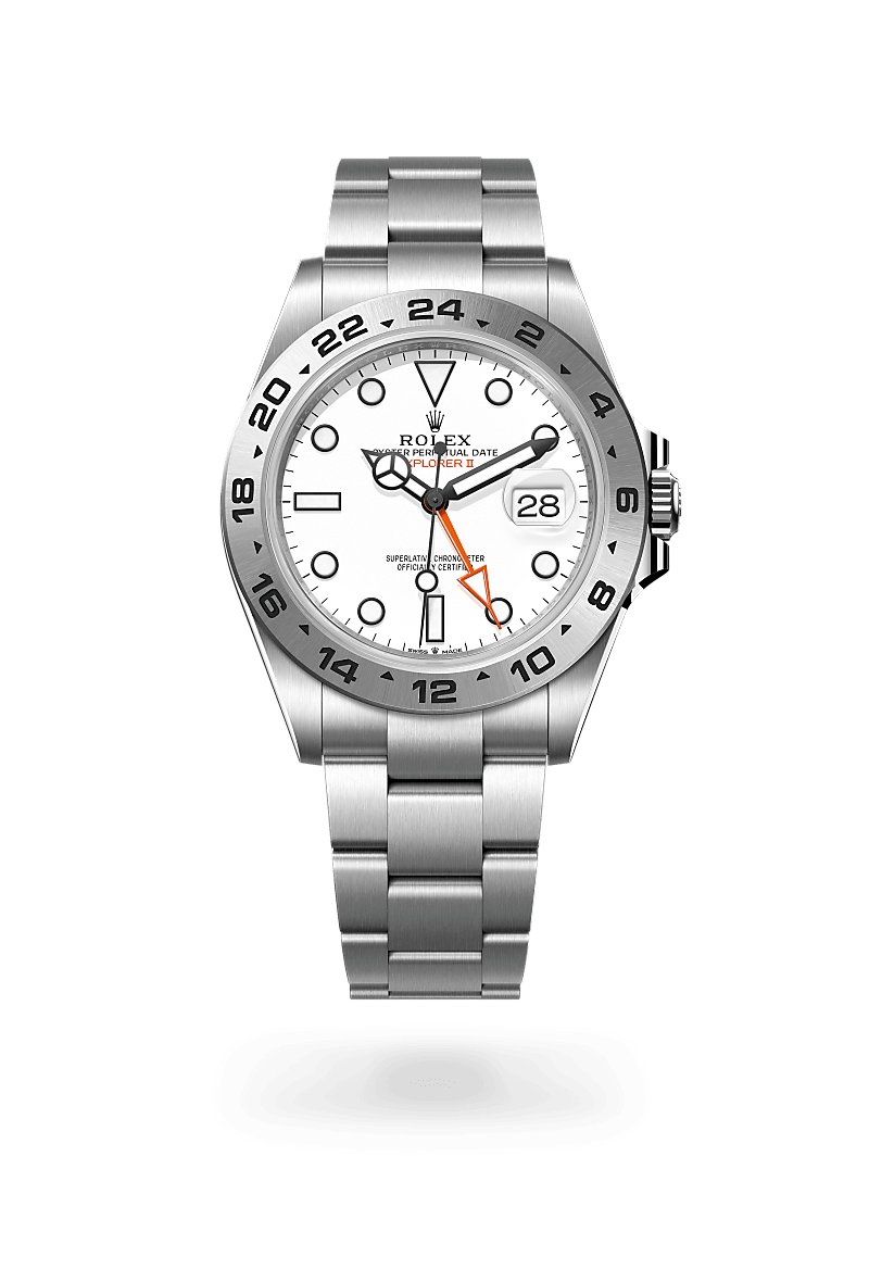 Rolex Explorer in Oystersteel and Black Dial, M226570-0001 | Manfredi Jewels