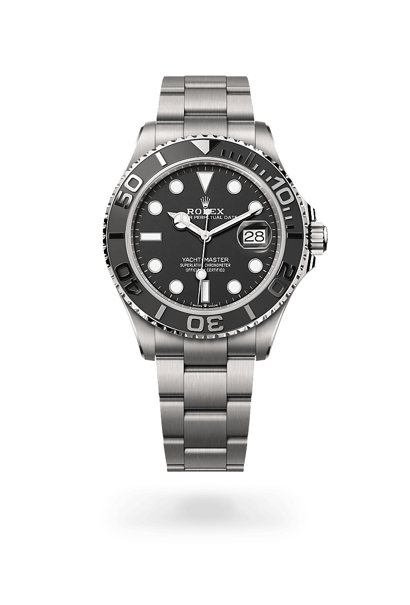 Rolex Yacht-Master in RLX titanium and Intense Black Dial, M226627-0001 | Manfredi Jewels