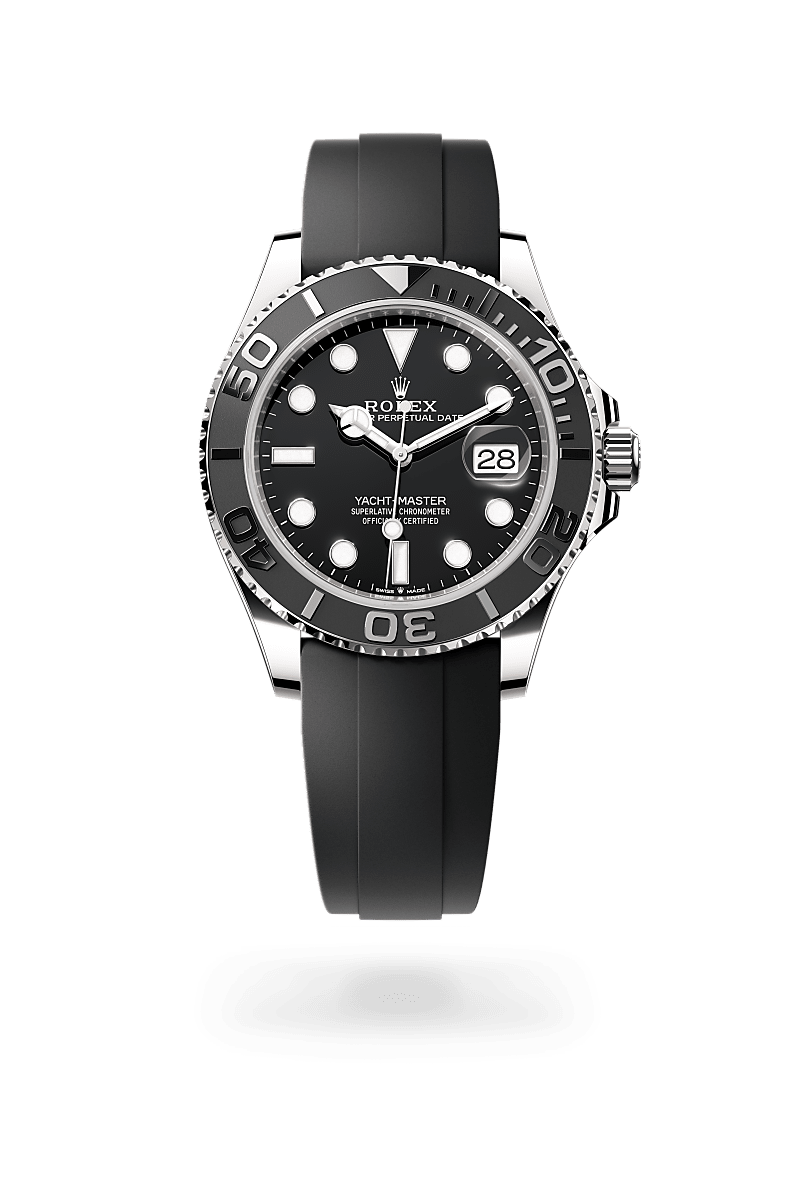 Rolex Yacht-Master in White Gold and Black Dial, M226659-0002 | Manfredi Jewels