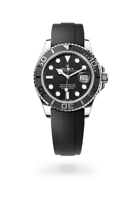 Rolex Yacht-Master in White Gold and Black Dial, M226659-0002 | Manfredi Jewels