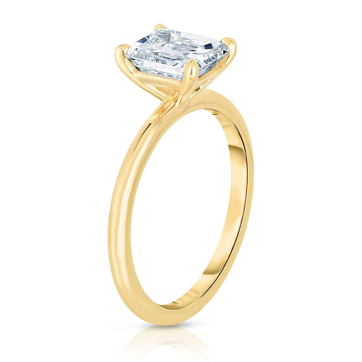 Manfredi Jewels Engagement - 1.60CT EMERALD CUT ENGAGEMENT RING | Manfredi Jewels