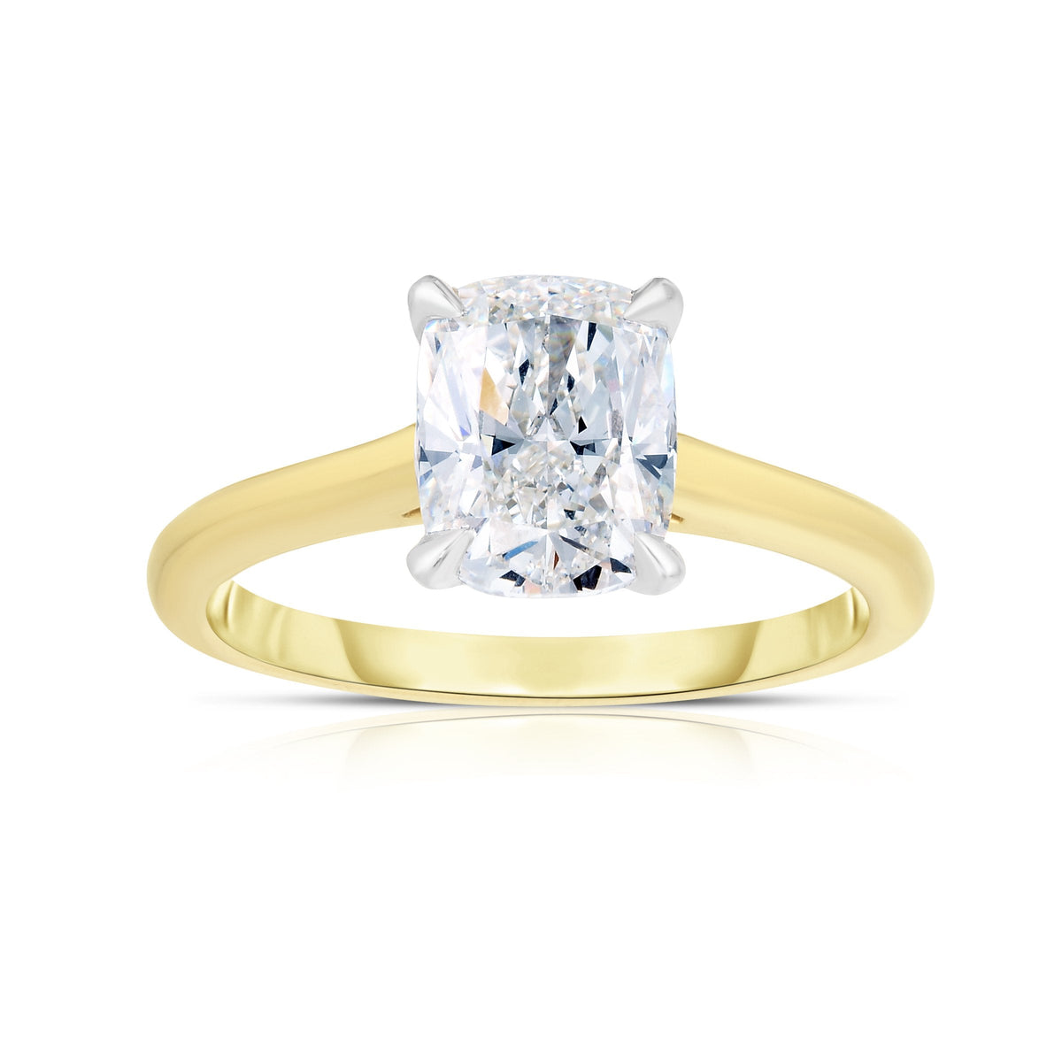 Manfredi Jewels Engagement - 2.04CT CUSHION CUT ENGAGEMENT RING | Manfredi Jewels