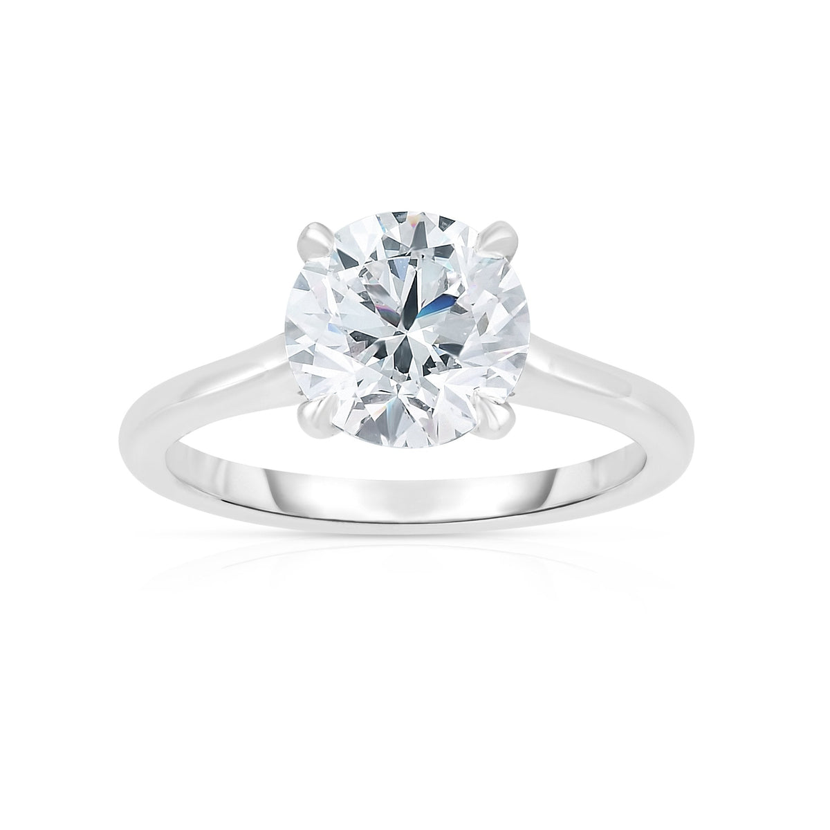 Manfredi Jewels Engagement - 2.09CT ROUND CUT ENGAGEMENT RING | Manfredi Jewels
