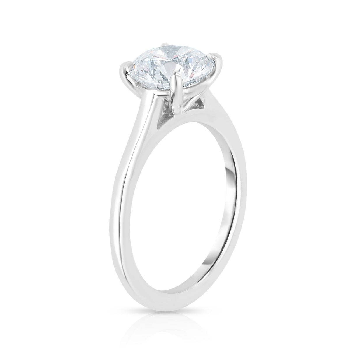 Manfredi Jewels Engagement - 2.09CT ROUND CUT ENGAGEMENT RING | Manfredi Jewels