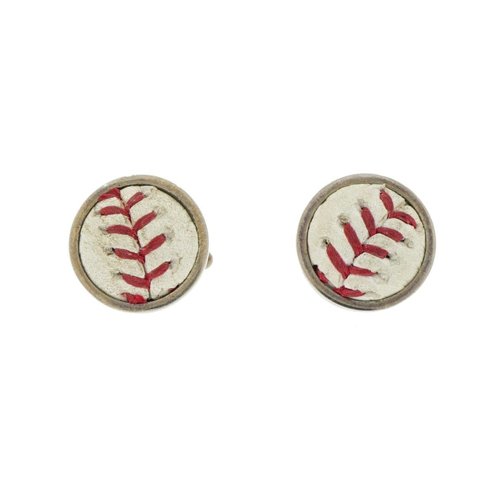 Manfredi Jewels Accessories - Met’S Baseball Sterling Silver Cufflinks | Manfredi Jewels