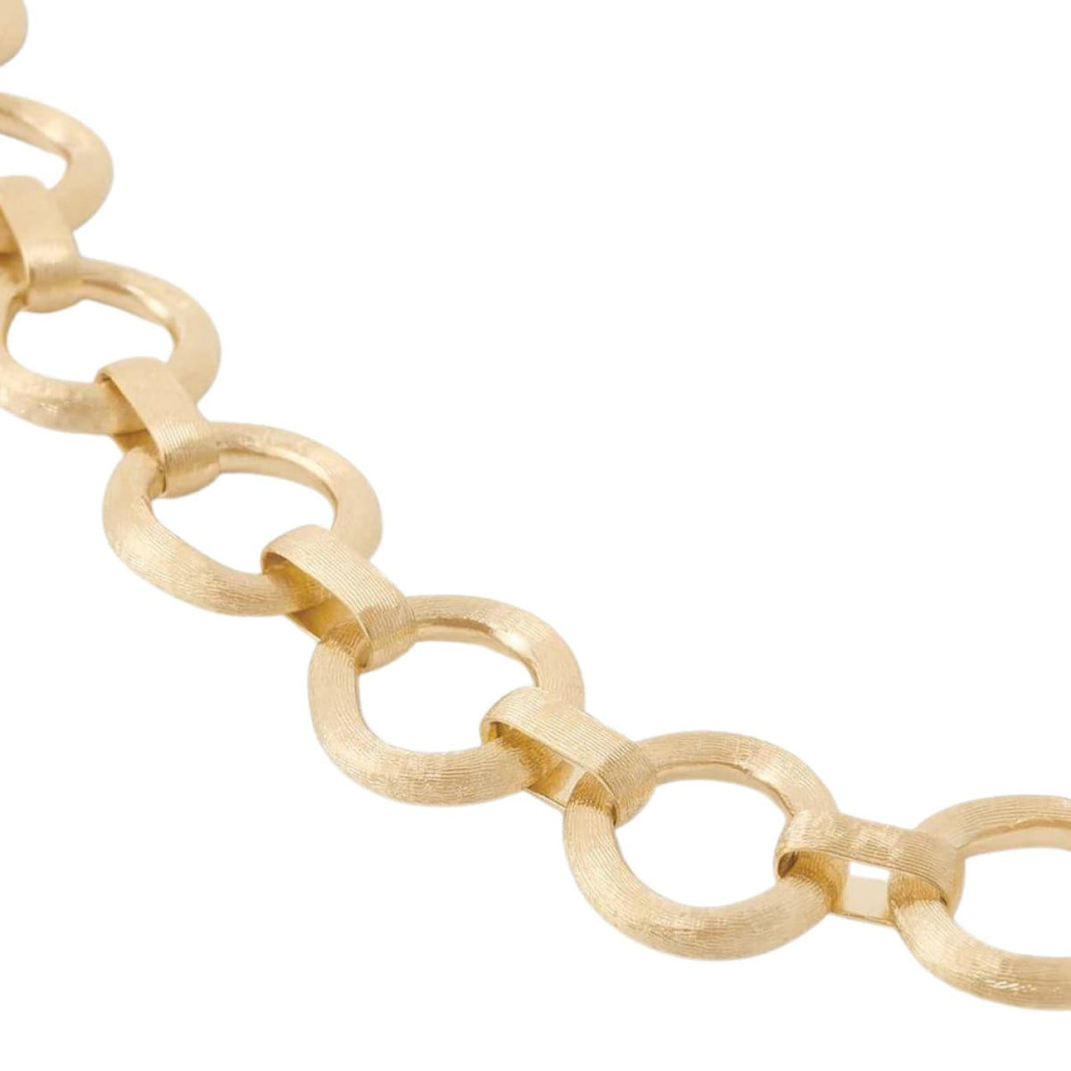 Marco Bicego Jewelry - Jaipur 18K Yellow Gold Flat Link Bracelet | Manfredi Jewels