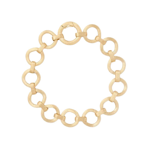Jaipur 18K Yellow Gold Flat Link Bracelet