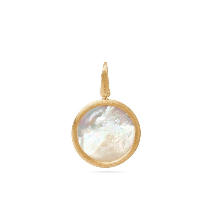 Marco Bicego Jewelry - Jaipur 18K Yellow Gold Mother of Pearl Medium Stackable Pendant | Manfredi Jewels