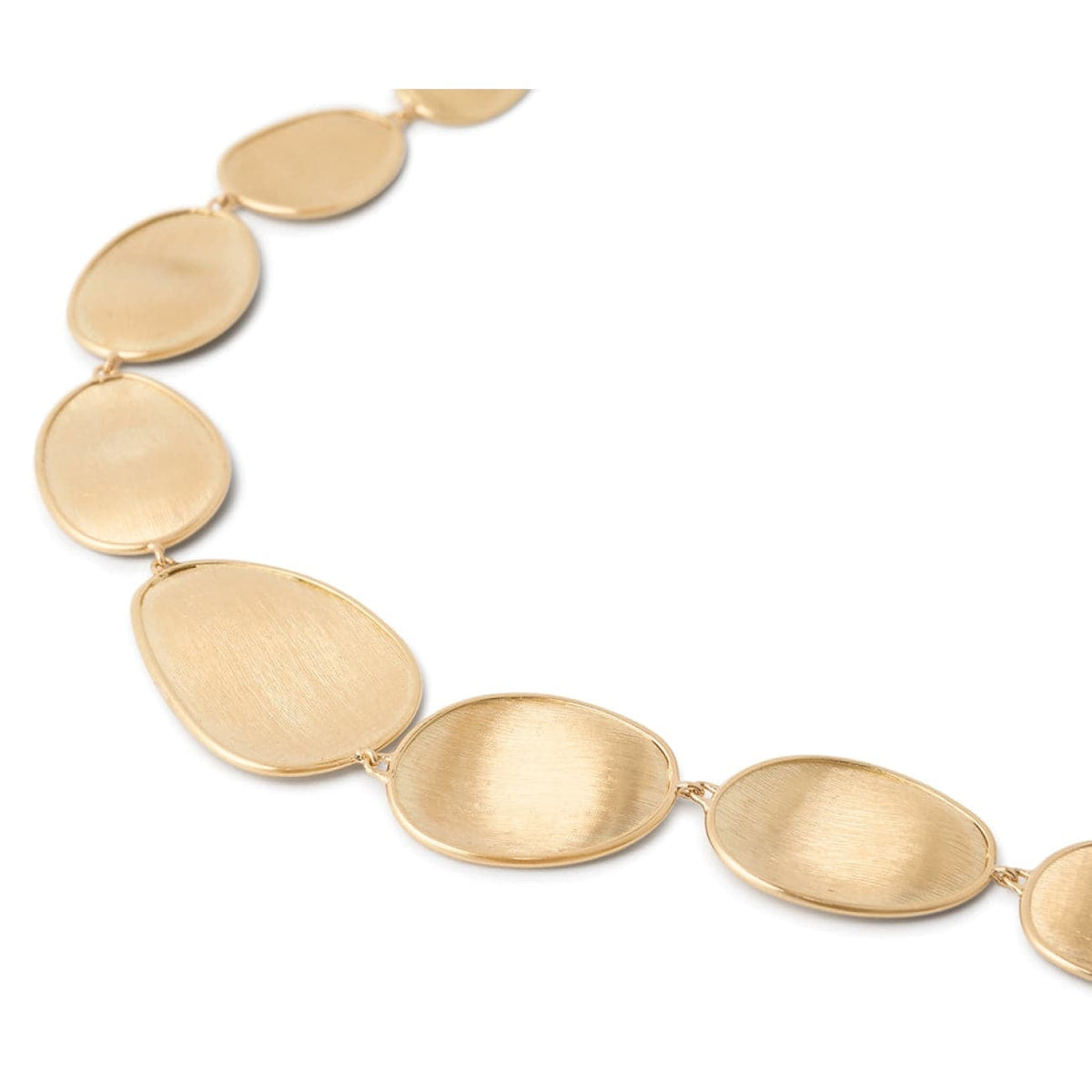 Marco Bicego Jewelry - Lunaria 18K Yellow Gold Graduated Medium Bracelet | Manfredi Jewels
