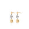 Marco Bicego Jewelry - Siviglia 18K Yellow Gold Diamond Triple Drop Earrings | Manfredi Jewels