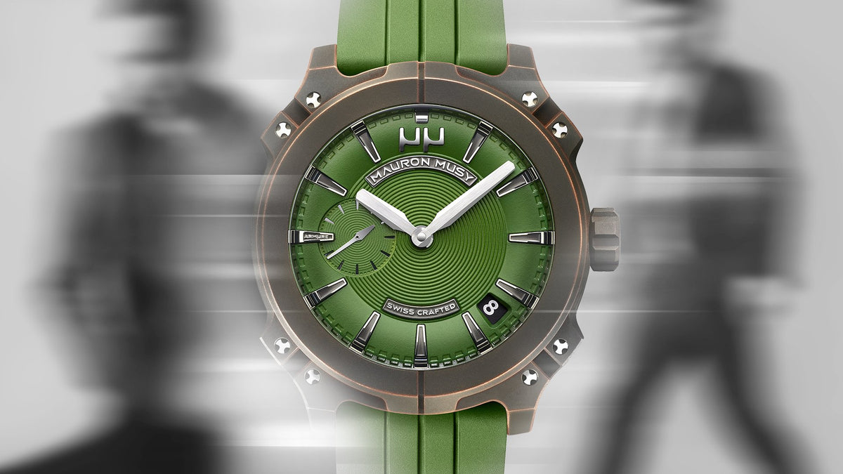 Mauron Musy Watches - ARMURE AGED HARD BRONZE | Manfredi Jewels