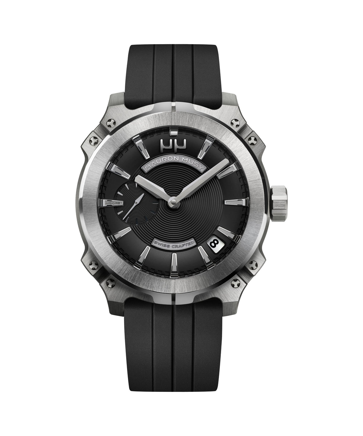 Mauron Musy Watches - ARMURE BLACK | Manfredi Jewels