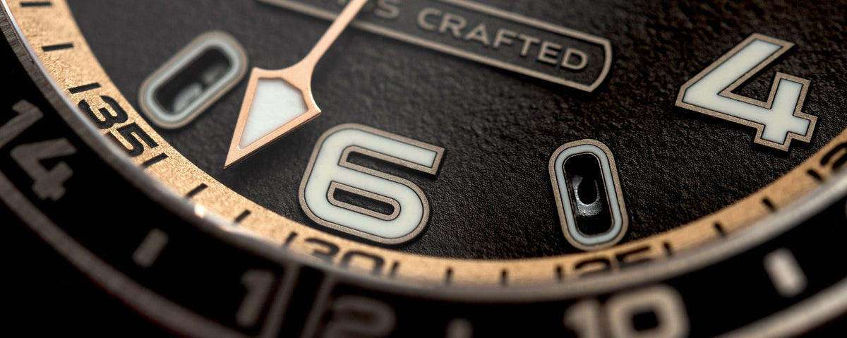 Mauron Musy Watches - GMT SPORT BLACK GRAPHITE | Manfredi Jewels