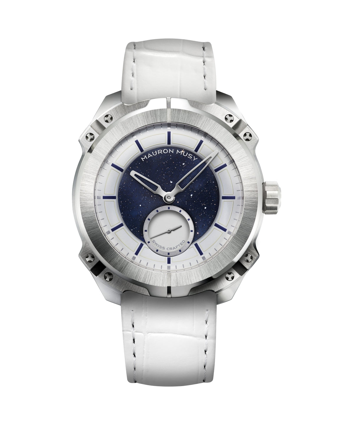 Mauron Musy Watches - UNIX WHITE/CELESTIAL | Manfredi Jewels