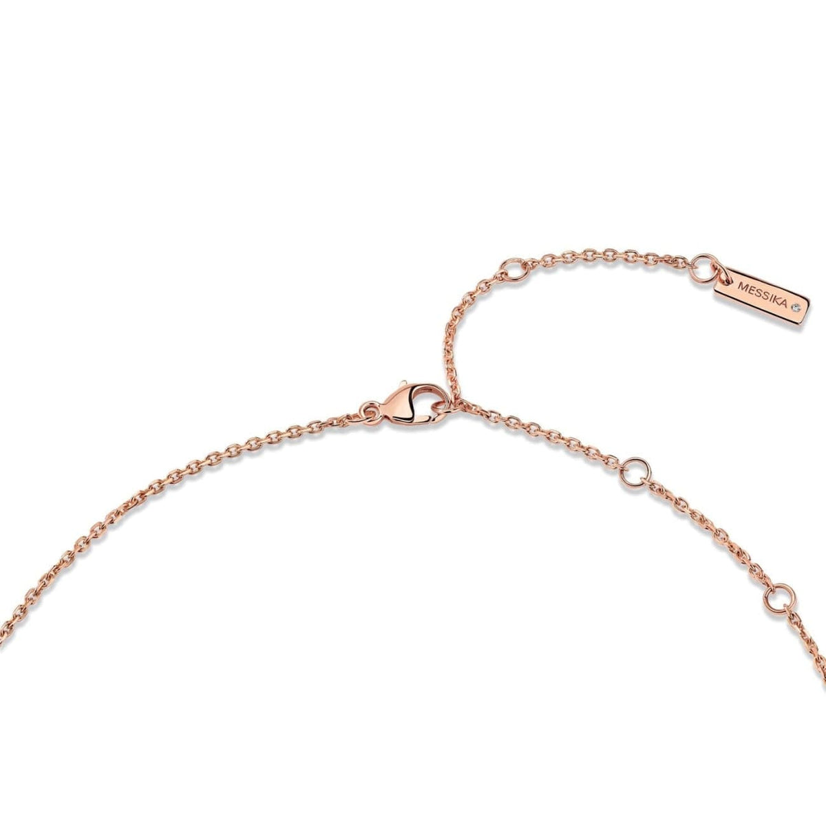 Messika Jewelry - Lucky Eye 18K Rose Gold Diamonds & Turquoise Necklace | Manfredi Jewels