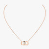 Messika Jewelry - So Move 18K Rose Gold Diamond Necklace | Manfredi Jewels