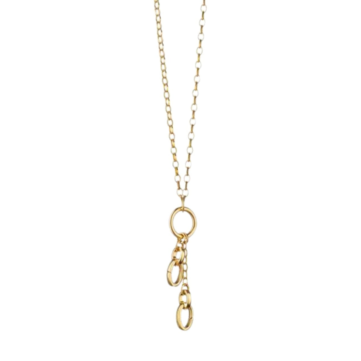 Monica Rich Kosann Jewelry - Design Your Own 18K Yellow Gold 2 Charm Enhancer Chain Stations Necklace | Manfredi Jewels