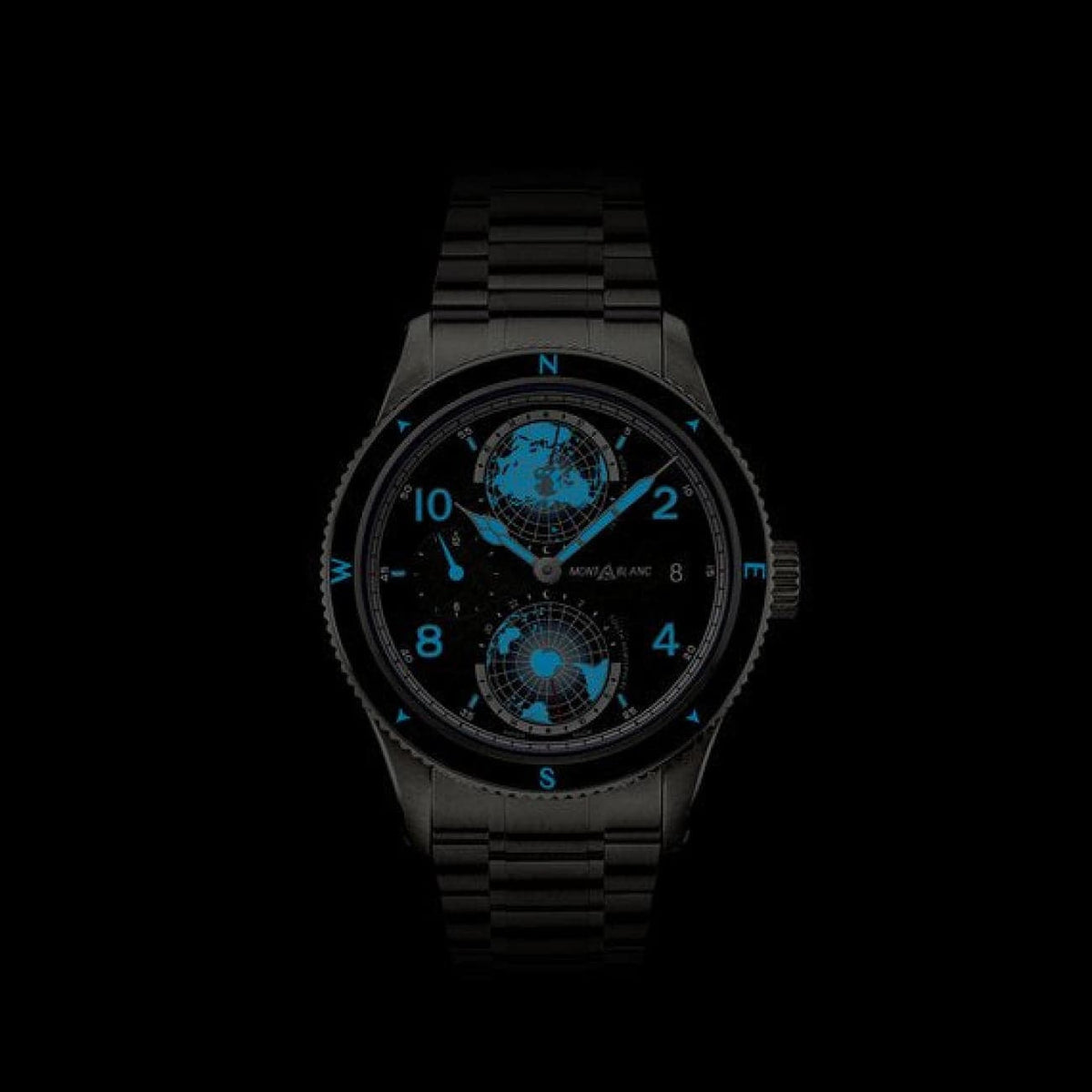 Montblanc New Watches - 1858 - GEOSPHERE OXYGEN THE 8000 | 130982 | Manfredi Jewels