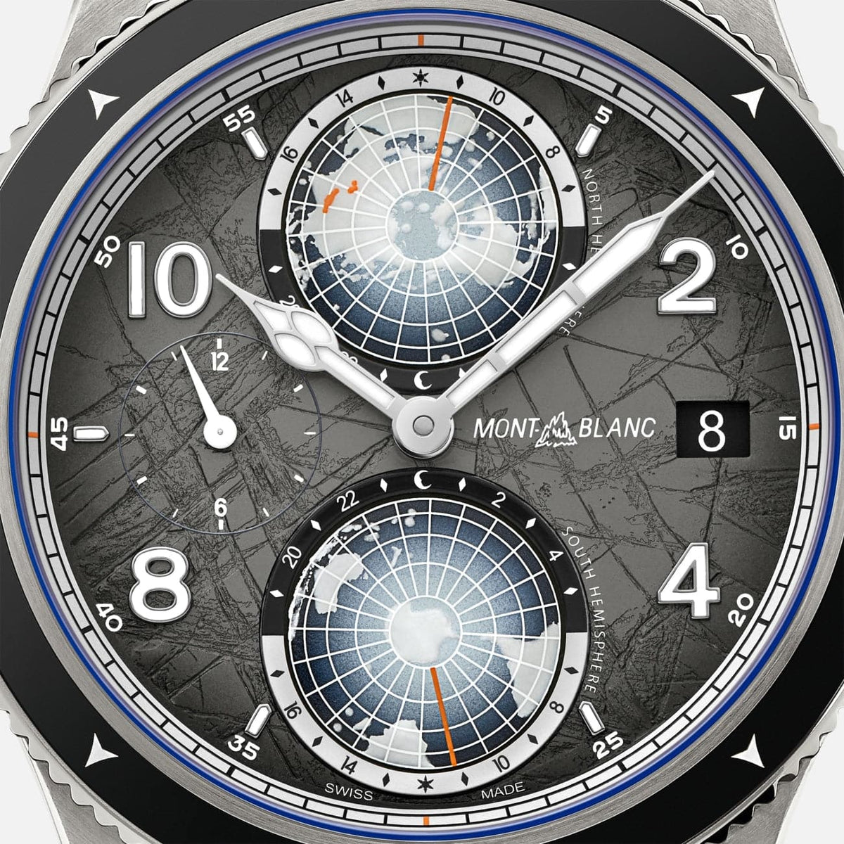 Montblanc New Watches - 1858 - GEOSPHERE OXYGEN THE 8000 | 130982 | Manfredi Jewels